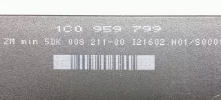 1C0959799 Блок комфорта Volkswagen Bora Арт 2085499, вид 3