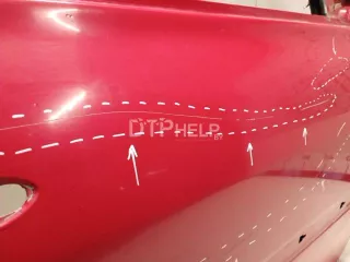 7751473729 Дверь передняя правая Renault Megane 2 Арт AM90324110, вид 3