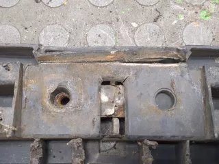 7700352118 Усилитель заднего бампера Renault Master 2 Арт 8568520, вид 2