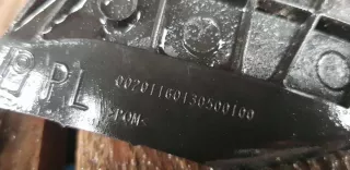 Кронштейн крепления бампера заднего Citroen C1 2 2015г. 00201160130500100 - Фото 3
