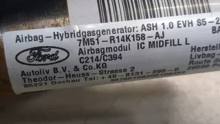 7m51r14k158aj Подушка безопасности боковая (шторка) левая Ford Kuga 1 Арт 8603636, вид 2