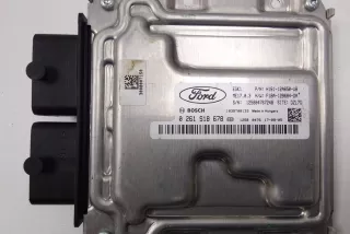 0261S18678, F1BA-12B684-DA, H1B1-12A650-UB , art2995244 Блок управления двигателем Ford Fiesta 7 Арт 2995244, вид 1