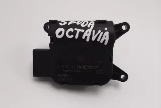 0132801344, 983388D-E, 1k2907511e , art296533 Моторчик заслонки печки Skoda Octavia A5 restailing Арт 296533, вид 2