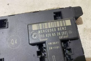 2038206326, A2038206326 , art8958606 Блок управления двери задней правой Mercedes C W203 Арт 8958606, вид 3