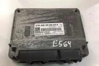 03E906023B , art477126 Блок управления двигателем Skoda Fabia 2 Арт 477126, вид 2
