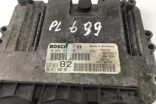9647158080, 0281010707 , art7932684 Блок управления двигателем Peugeot 206 1 Арт 7932684, вид 2