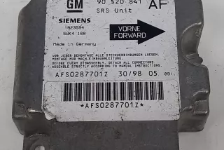 90520841 , art3399786 Блок AirBag Opel Astra G Арт 3399786, вид 1