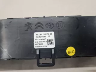 98340416ZD Блок управления климатической установкой Citroen jumpy 3 Арт Z321331, вид 2