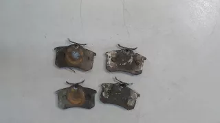 1J0698451P Тормозные колодки задние Volkswagen Bora Арт 7897791, вид 1