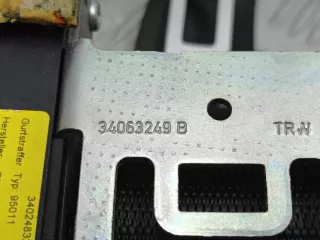  Ремень безопасности Mercedes C W205 Арт 00230427, вид 3