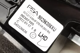 98296386XU , art9801733 Дефлектор обдува салона Opel Corsa E Арт 9801733, вид 5