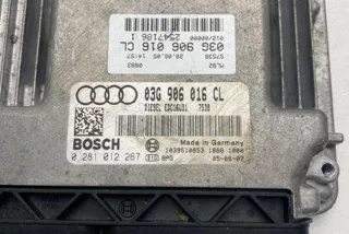 03G906016CL, 0281012267 , art8696762 Блок управления двигателем Audi A4 B7 Арт 8696762, вид 2