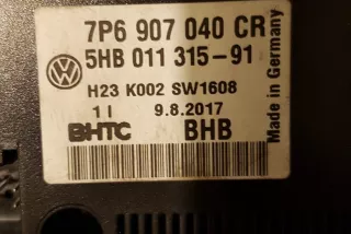 7P6907040CR , art9132628 Блок управления печки/климат-контроля Volkswagen Touareg 2 Арт 9132628, вид 2