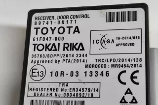 89741-0K171, 61F047-000 , art9704548 Блок управления двери передней правой Toyota Hilux 8 Арт 9704548, вид 6