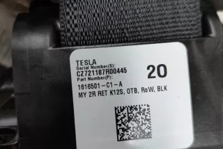 1616501-C1-A , art9798781 Ремень безопасности задний левый Tesla model Y Арт 9798781, вид 6