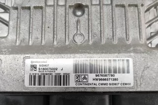 9676587780 , art9809114 Блок управления двигателем Peugeot 5008 Арт 9809114, вид 6