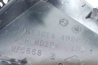 638744980R , art9701012 Молдинг крыла переднего правого Renault ZOE Арт 9701012, вид 4