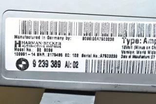 65129239389, 65129313041, 9239389, 65129233592, 65129241335, 9226721, 9313041, 9229746, 9233592, 651 Усилитель музыкальный BMW 5 F10/F11/GT F07 Арт 266528, вид 5