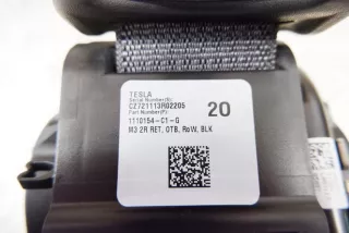 1110154-C1-G , art9662982 Ремень безопасности задний правый Tesla model 3 Арт 9662982, вид 3