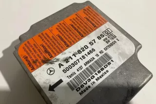 A2118205785, 500307181466, D6V3G18BDS1 , art9659354 Блок AirBag Mercedes E W211 Арт 9659354, вид 4