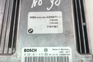 7797356, 0281011416 , art9676908 Блок управления двигателем BMW 1 E81/E82/E87/E88 Арт 9676908, вид 4