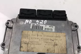 9635591380 , art9685231 Блок управления двигателем Peugeot 406 Арт 9685231, вид 2