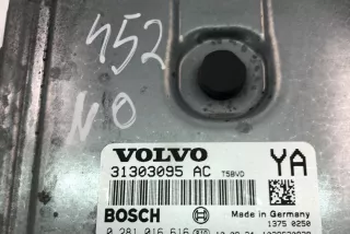 31303095AC, 0281016616 , art9685680 Блок управления двигателем Volvo V70 3 Арт 9685680, вид 4