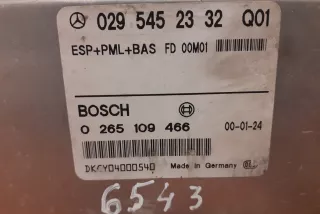 0295452332, #6543, 0265109466 , art463491 Блок управления ABS Mercedes E W210 Арт 463491, вид 2