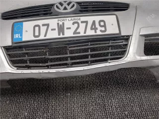 3C0807217D Бампер передний серебристый Volkswagen Passat B6 Арт 8013784, вид 2