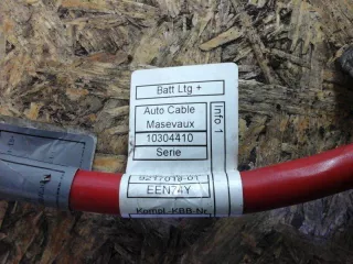 9217018 Плюсовой провод аккумулятора BMW 1 E81/E82/E87/E88 Арт AK392703, вид 2