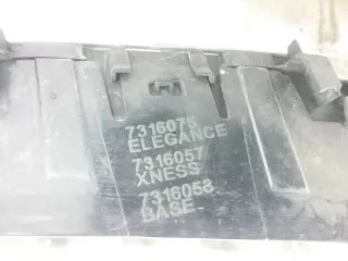 51117316075 Молдинг (рамка) решетки радиатора BMW X5 F15 Арт AK423407, вид 6
