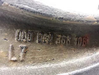 000060366106 Рычаг передний левый нижний Mercedes ML W164 Арт 00220696, вид 8