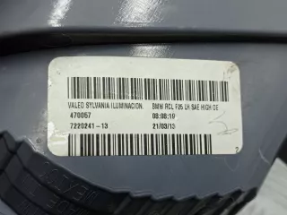 7220241 Фонарь крыла левый BMW X3 F25 Арт 00248641, вид 4