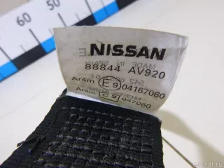 88844AV920 Ремень безопасности Nissan Primera 12 Арт E60327486, вид 2