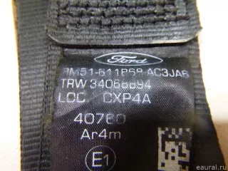 BM51611B68AC3JA6 Ремень безопасности Ford Focus 3 Арт E60336174, вид 4