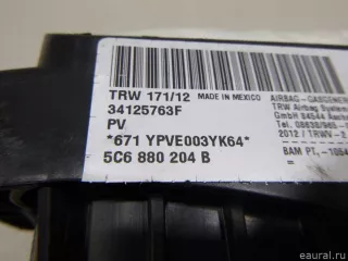 5C6880204B Подушка безопасности пассажирская (в торпедо) Volkswagen Jetta 6 Арт E48239624, вид 2