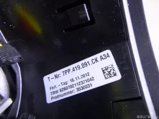 7PP419091CKA34 Рулевое колесо для AIR BAG (без AIR BAG) Porsche Cayenne 958 Арт E22893928, вид 14