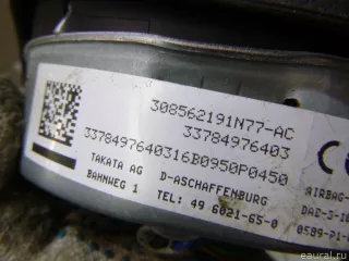 32308092481 Подушка безопасности водителя BMW X6 F16 Арт E100367775, вид 4
