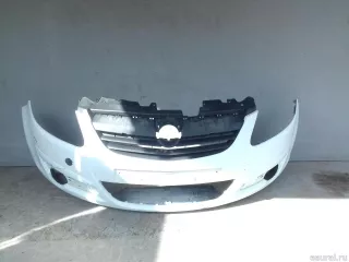 6400629 Бампер передний Opel Corsa D Арт E23184535, вид 2