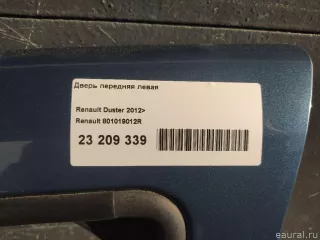 801019012R Дверь передняя левая Renault Duster 1 Арт E23209339, вид 6