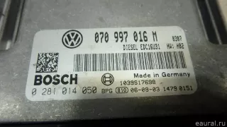 070997016M Блок управления двигателем Volkswagen Transporter T5 Арт E95115350, вид 2