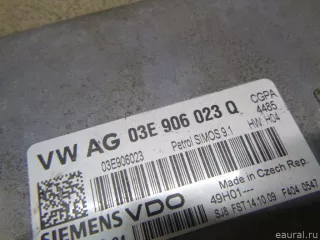 03E906023Q Блок управления двигателем Skoda Fabia 2 Арт E12971890, вид 2