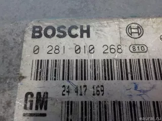 0281010268 Блок управления двигателем Opel Zafira A Арт E50712629, вид 3
