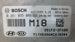 Блок управления двигателем Hyundai Santa FE 4 (TM) 2019г. 391F22FAB0 - Фото 2