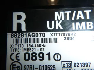 88281AG070 Блок электронный Subaru Legacy 4 Арт E20865027, вид 2
