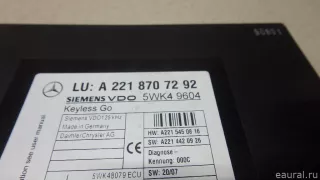 2218707292 Блок электронный Mercedes CL C216 Арт E6862685, вид 3
