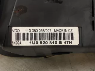 1u0920810b щиток приборов Skoda Octavia A4 Арт 22026093, вид 3