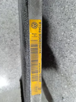 6Q0820411K Радиатор кондиционера Seat Cordoba 2 Арт 46023007789_1, вид 2