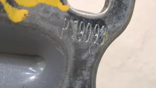 13501714 Петля двери задней правой серебристая Chevrolet Trax Арт 8810712, вид 2