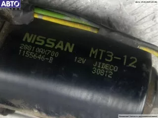 28810AX700 Механизм стеклоочистителя переднего (трапеция дворников) Nissan Micra K12 Арт 52757461, вид 2